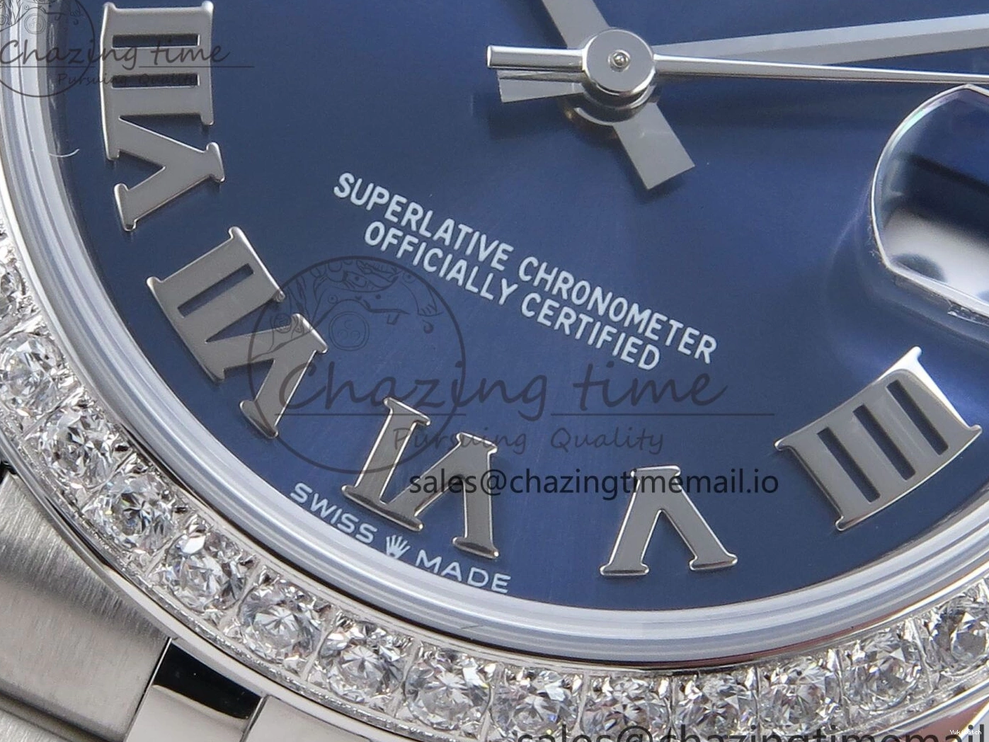 Dial Best Blue Jubilee 1:1 ARF Bezel Edition DateJust Roman 904L 2688 on Bracelet Diamonds SS 31 Steel 278384RBR ETA 0423